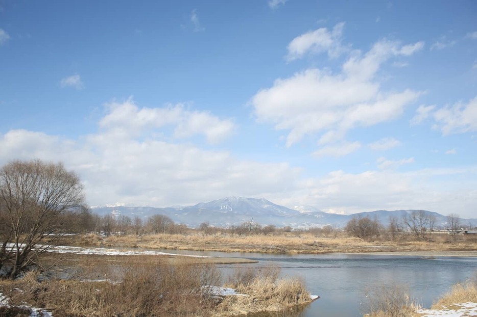 時行たちが向かった「川中島」は、千曲川と犀川に囲まれた三角地帯。ここでは歴史上度々大きな戦が繰り広げられた。