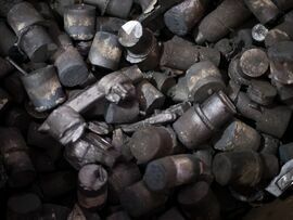 Iron ingots at a foundry in Ohio, U.S. Photographer: Bloomberg Creative Photos/Bloomberg