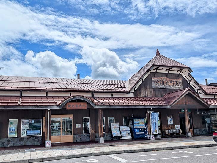 昭和レトロな商店街を残す信濃大町駅周辺