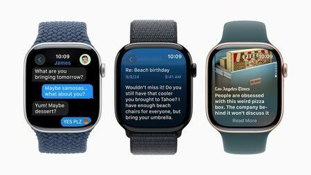 Apple Watchが生活の質を高めるために欠かせない道具になっていくかもしれない（写真：アップル）