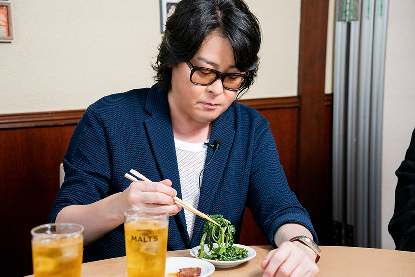 締めは野菜でヘルシーに！ 鮮やかな中華の定番が登場