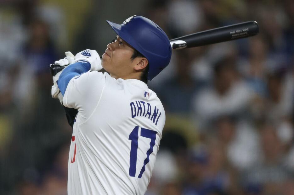 大谷が右前適時打で勝ち越した(C)Getty Images