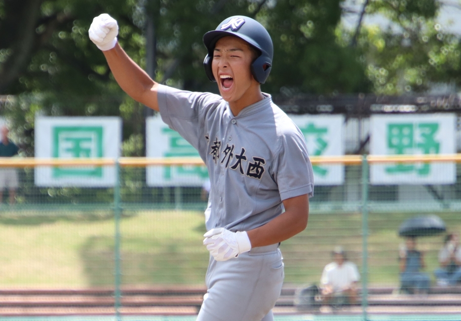 前川斗真（京都外大西）※写真は過去の取材より