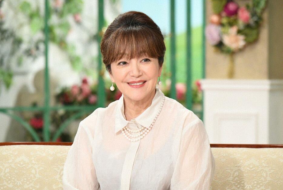 「徹子の部屋」に出演した岩崎宏美さん＝テレビ朝日提供