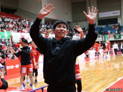 昨季は公式戦に出場することができなかった熊本の磯野寛晃［写真］＝B.LEAGUE