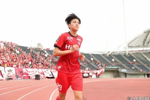 熊本からベフェレンに期限付き移籍中の道脇豊 [写真]＝J.LEAGUE via Getty Images