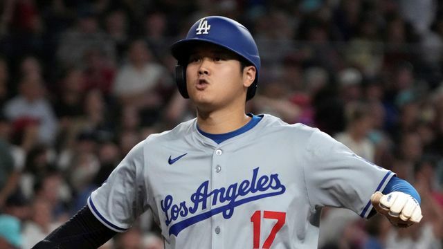 ドジャースの大谷翔平選手(写真:AP/アフロ)