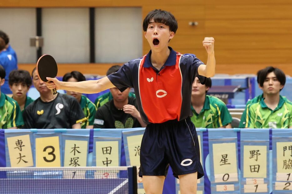 写真：小松隼大（中央大学）/撮影：ラリーズ編集部