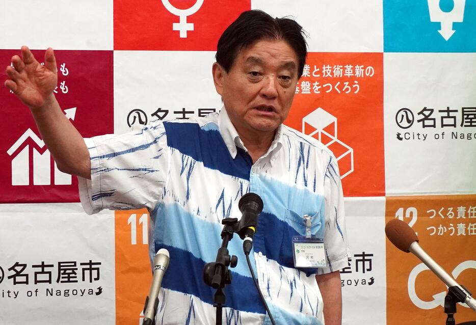 ［写真］名古屋市の河村たかし市長