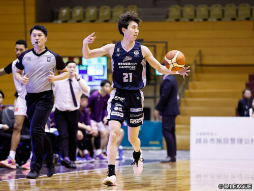 昨季は越谷アルファーズでプレーしていた鎌田真［写真］＝B.LEAGUE