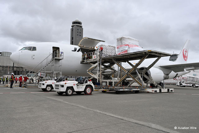 767Fによる貨物定期便の冬ダイヤ計画を策定したJAL＝24年2月19日 PHOTO: Tadayuki YOSHIKAWA/Aviation Wire