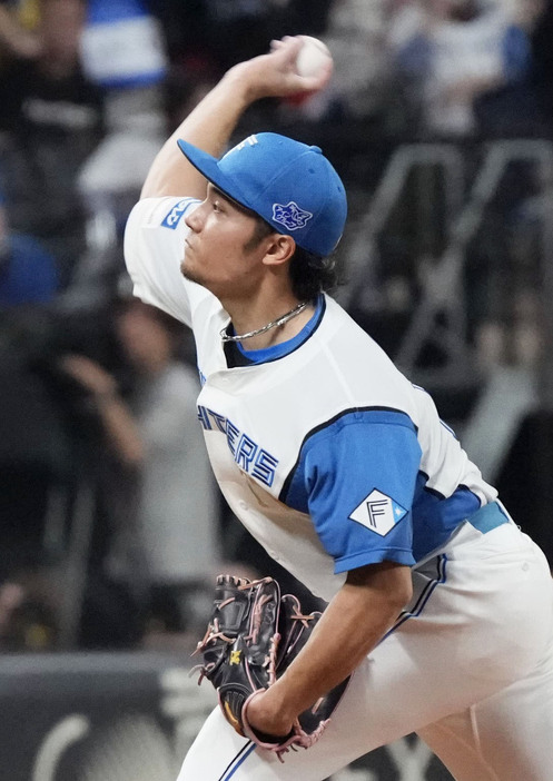 1失点完投で14勝目を挙げた日本ハム・伊藤＝エスコンフィールド