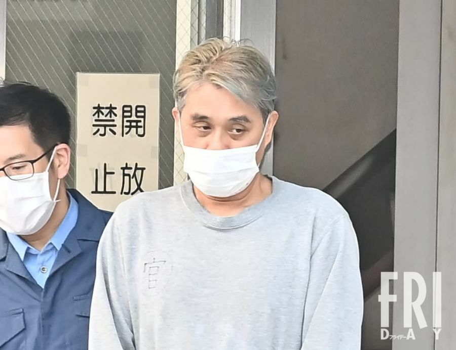 逮捕直後のルンロー被告