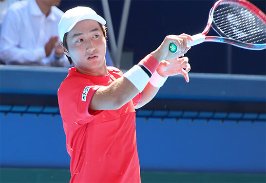 望月慎太郎(デビスカップ)[画像/tennis365.net]