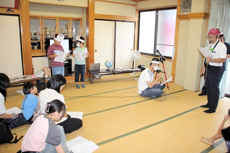 羽根田さんの業績を劇でたどる参加者