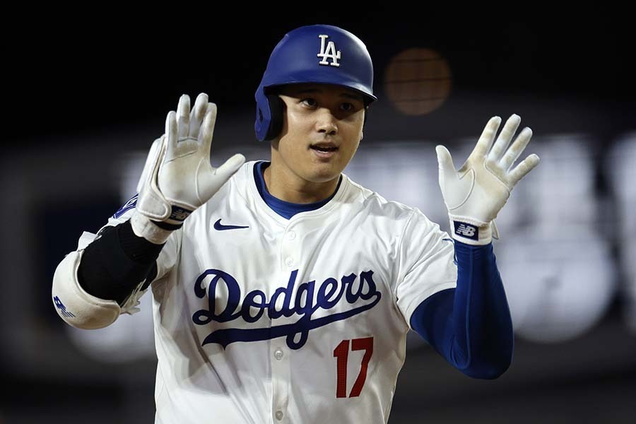 52号を放ったドジャースの大谷翔平【写真：Getty Images】