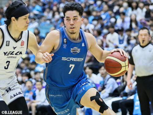 勝負強さにも期待がかかるマシュー・ライト [写真]＝B.LEAGUE