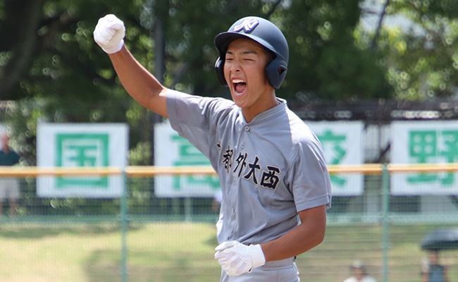 前川斗真（京都外大西）※写真は過去の取材より