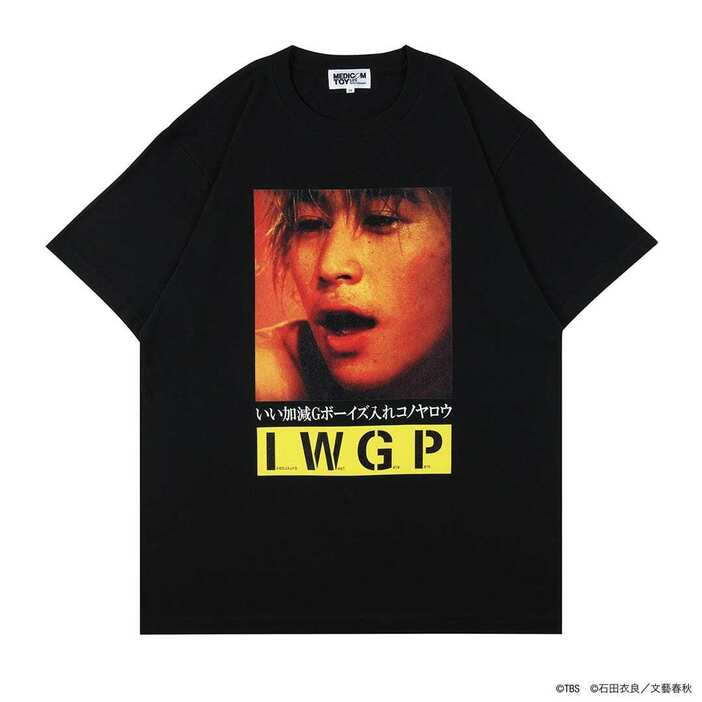 「MLE×I.W.G.P. 」Tシャツ（5280円） image by: メディコム・トイ