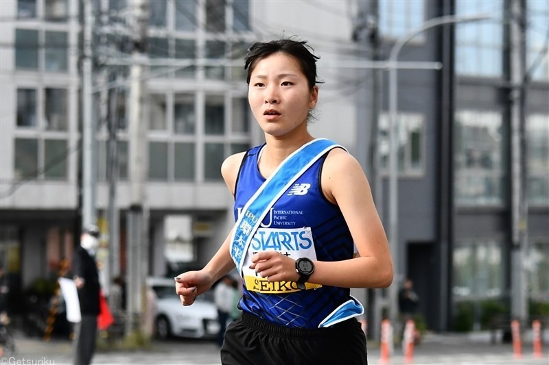 環太平洋大・近江香穂（23年全日本大学女子駅伝）