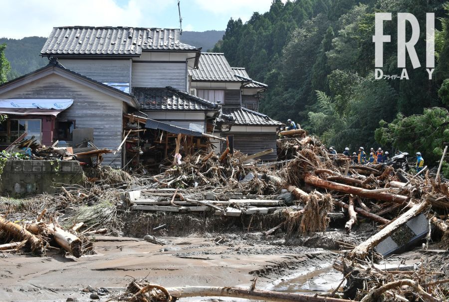 今回の豪雨によって、輪島市では６つの河川が相次いで氾濫。押し流された大木や大量の土砂で家屋が破壊された