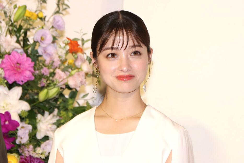 連続テレビ小説「おむすび」会見に登場した橋本環奈さん