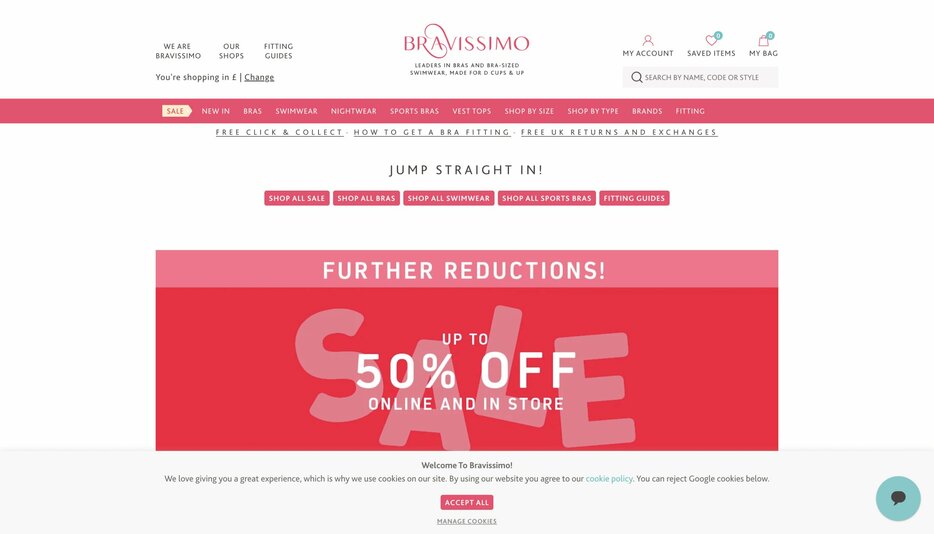 Bravissimoの公式サイトより