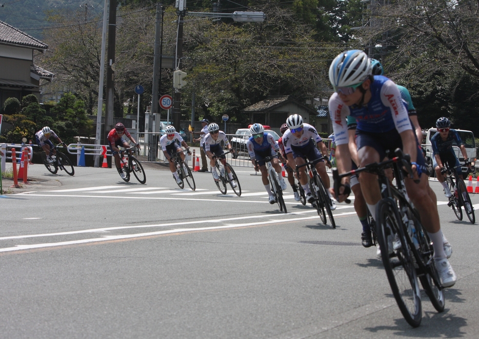 初開催された新城ロードレース