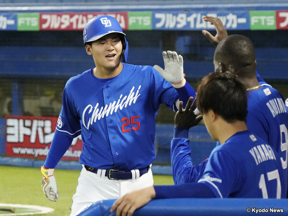 中日・石川昂弥 (C)Kyodo News