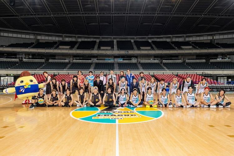 「ACTORS☆LEAGUE in Basketball 2024」集合写真(c)ALBK2024（撮影：小境勝巳、佐藤薫）