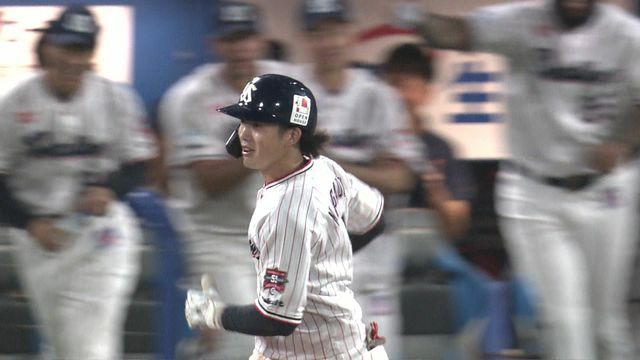 最多安打争い単独トップ"159"になったヤクルト・長岡秀樹選手