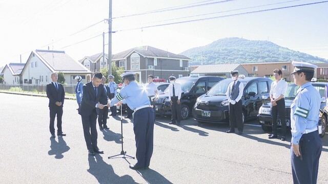 かがわ交通安全パートナーズの加入式　香川県運転免許センター　高松市郷東町