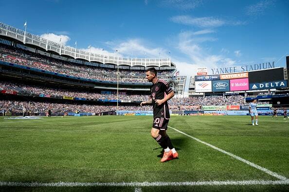 メッシはニューヨークの人をも魅了した photo/Getty Images