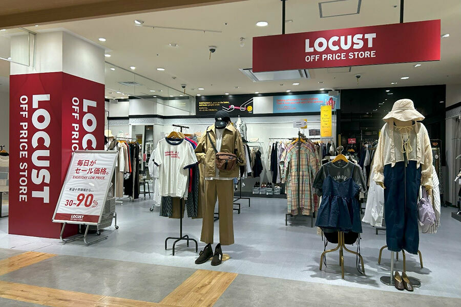 LOCUSTショップイメージ（画像は三宮OPA2店）