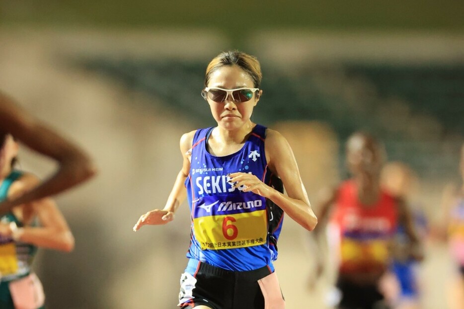 24年全日本実業団対抗女子10000mを制した田浦