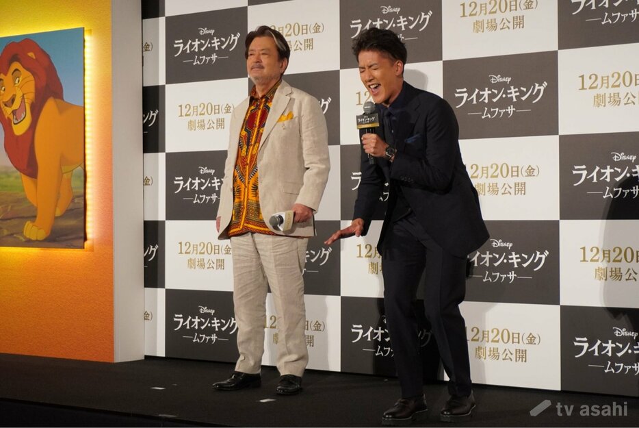 尾上右近、大先輩・大和田伸也のリクエストで名曲をアカペラ生披露！「これは“ムファ振り”です！」