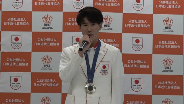 パリ五輪近代五種で史上初の銀メダルを獲得した佐藤大宗選手