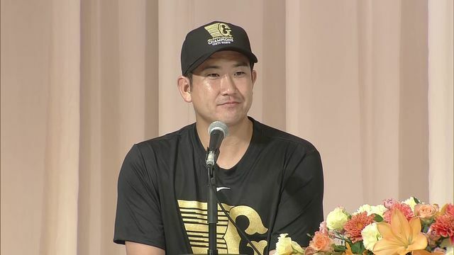 15勝目を挙げた菅野智之投手