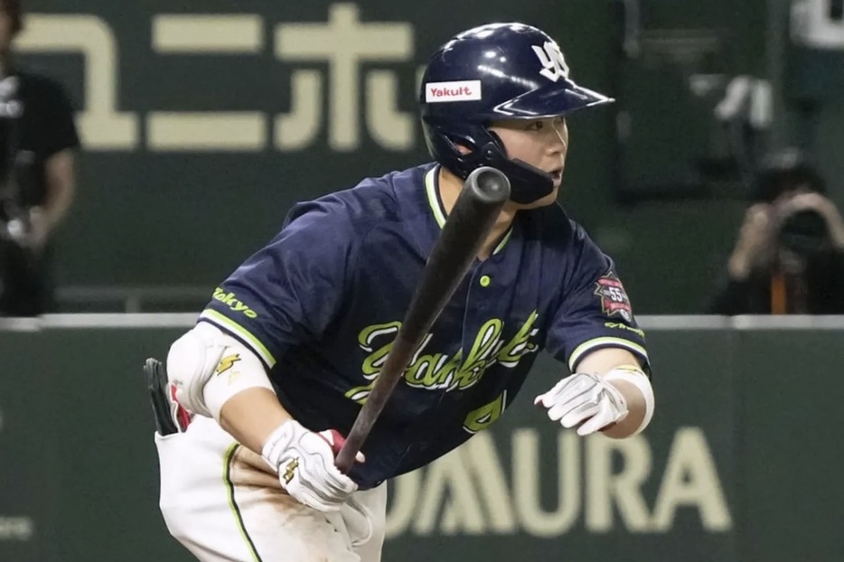 ヤクルト・丸山和郁(C)Kyodo News