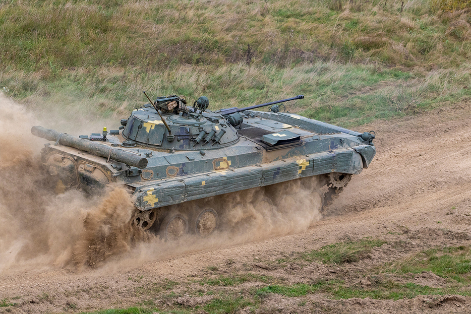 旧ソ連製のBMP-1歩兵戦闘車（Shutterstock.com）