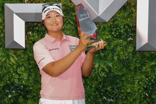 ツアー通算2勝目を新規大会で飾ったユ・ヘラン（写真：Getty Images）