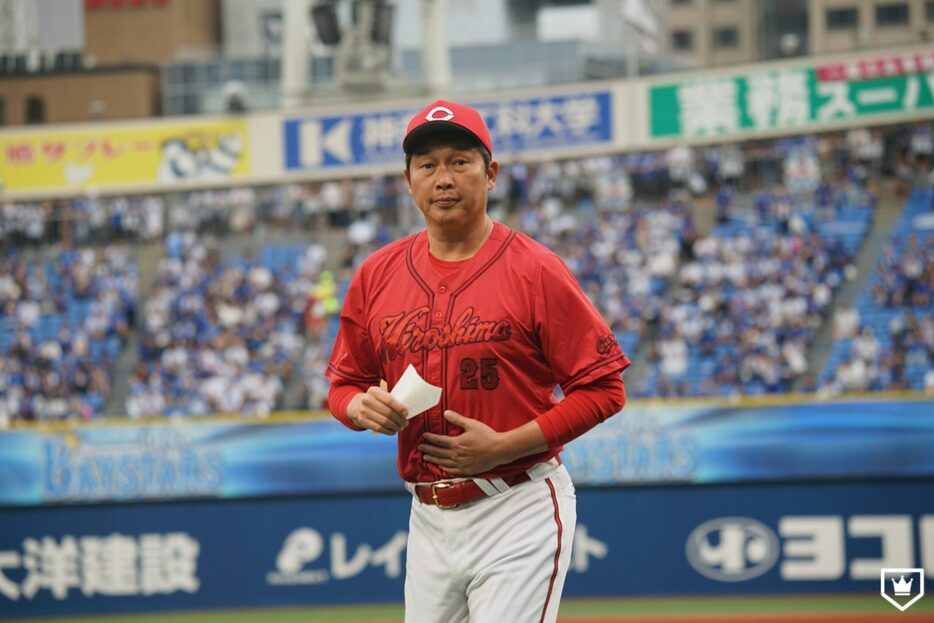 広島・新井監督【写真：萩原孝弘】