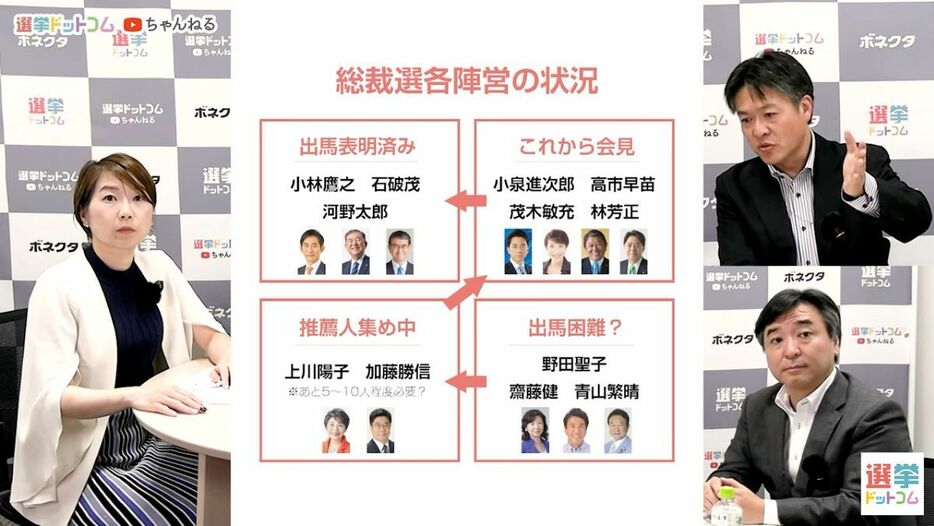 続々と出馬表明　早く会見するとどんなメリットがある？