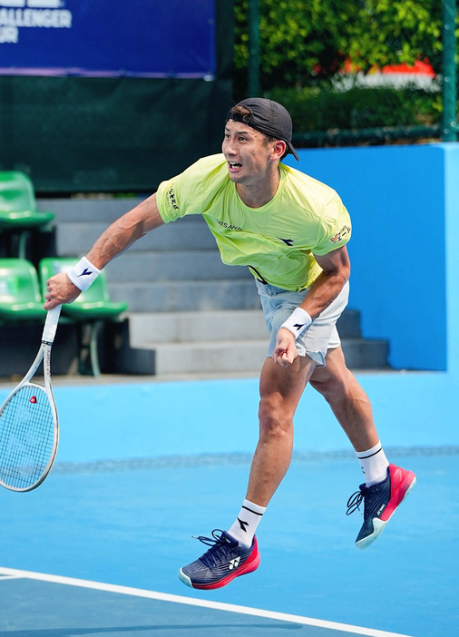 島袋将[画像/Guangzhou Huangpu International Tennis Open]