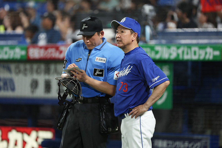 チーム成績の低迷で立浪監督の続投は不透明な状況という