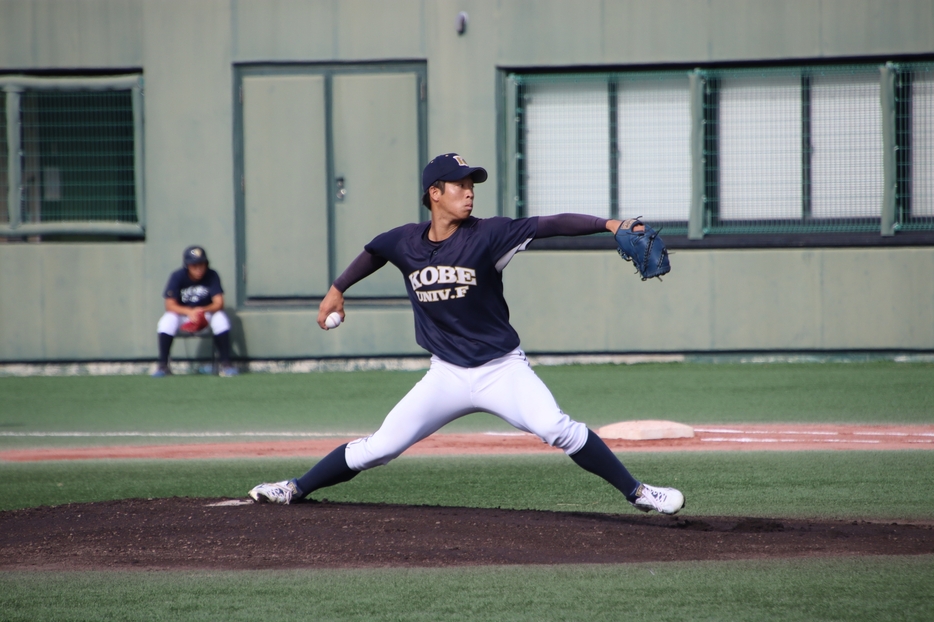 今秋ドラフト候補の神戸医療未来大・牟田稔啓