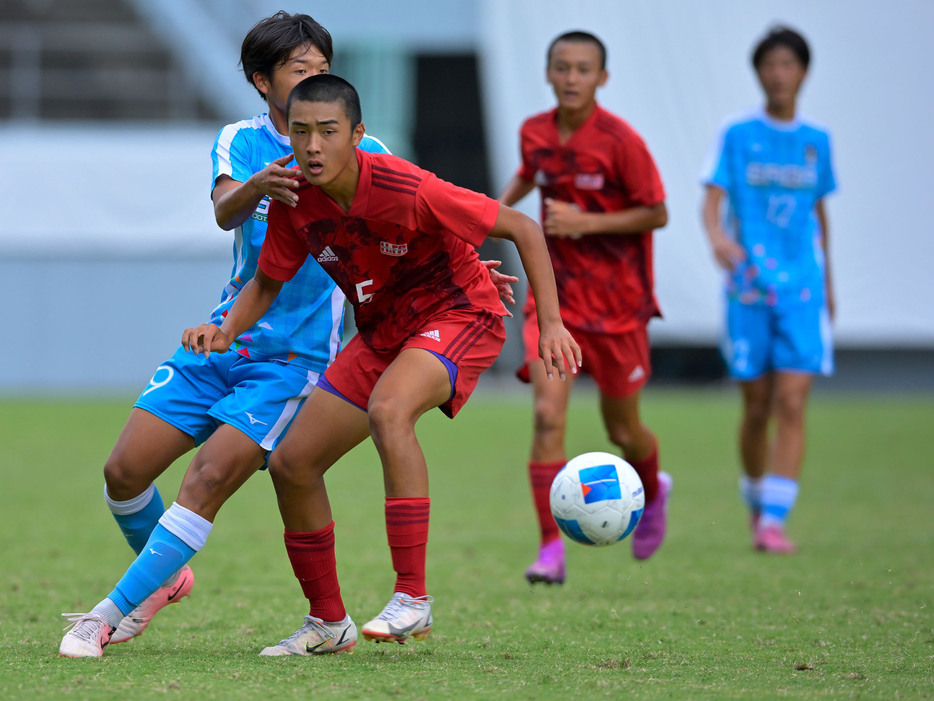 広島県MF太田大翔(サンフレッチェ広島ユース、1年=ソレッソ熊本出身)(Koki NAGAHAMA/GEKISAKA)