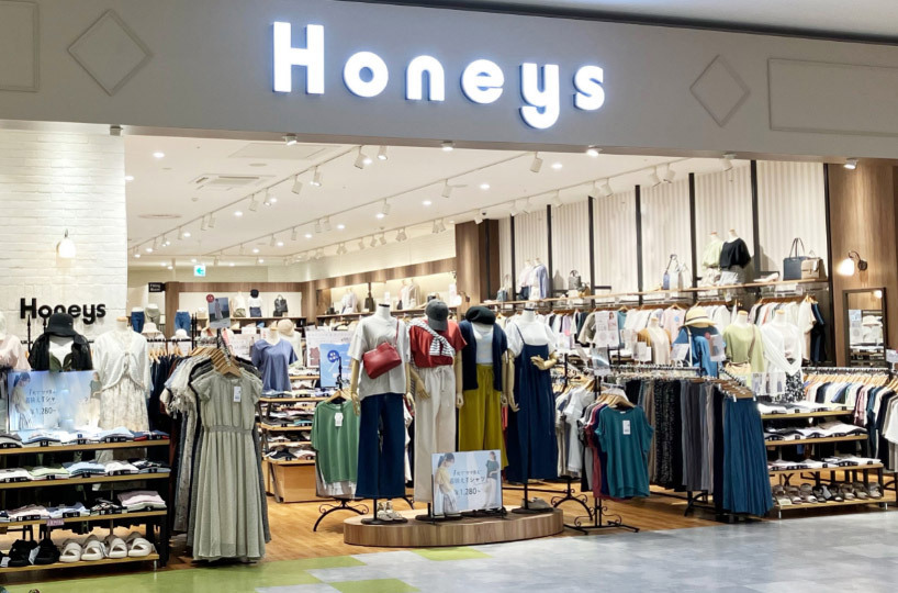 Honeys（ハニーズ）の店舗イメージ（写真提供／ハニーズホールディングス）