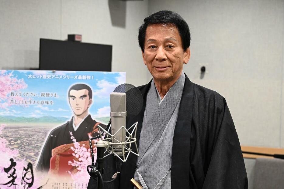 劇場版アニメ「親鸞 人生の目的」で親鸞聖人役で声優初挑戦の杉良太郎さん（C）「親鸞 人生の目的」映画製作委員会 2025