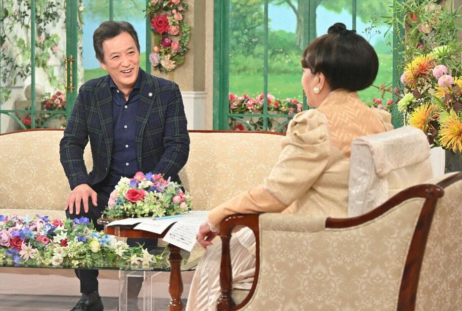 10月2日に放送される「徹子の部屋」に出演する大鶴義丹さん＝テレビ朝日提供